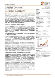 21Q1增长提速，三大品类量价齐升