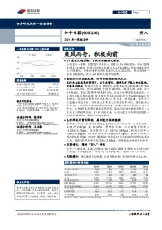 2021年一季报点评：乘风而行，积极向前