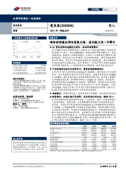 2021年一季报点评：嗨体持续爆发推动亮眼业绩，盈利能力进一步攀升