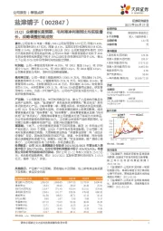 21Q1业绩增长超预期,毛利率净利率同比均实现增长,战略调整初现成效