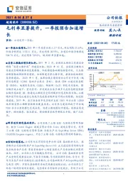 毛利率显著提升,一季报预告加速增长