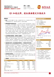 Q1加速反弹，股权激励奠定长期成长