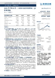 2020年年报点评：工控和电控双轮驱动，Q1再超预期