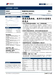 2020年报和一季报点评：渠道进展积极，政府行业高增长是亮点