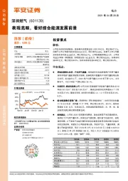 表现亮眼,看好综合能源发展前景