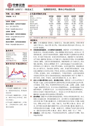 短期表现承压，期待公司加速改善