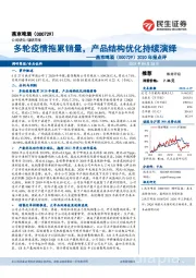 2020年报点评：多轮疫情拖累销量，产品结构优化持续演绎