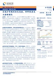 区域扩张规划初见成效，科研服务龙头持续增长