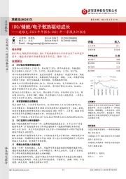 英维克2020年年报和2021年一季报点评报告：IDC/储能/电子散热驱动成长