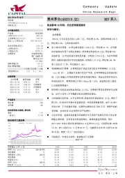 税金影响1Q利润，关注直销渠道建设