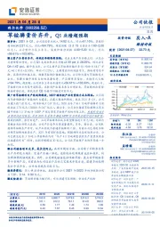 草铵膦量价齐升,Q1业绩超预期