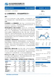 Q1业绩稳健增长，股权激励彰显信心