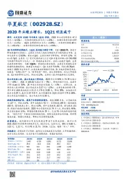 2020年业绩正增长，1Q21明显减亏