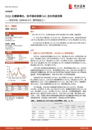 跟踪报告之一：21Q1业绩高增长，技术驱动音频SoC龙头快速发展