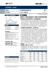 2021年一季报点评：高景气下营收快速增长，剔除后利润表现亮眼