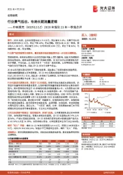 2020年报及21年一季报点评:行业景气低谷,布局长期流量逻辑