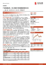 2021年一季报点评:门店拓展加快,员工持股计划有望激发团队活力