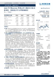 2020年年报&21Q1季报点评：渠道与内容业务恢复，院线龙头市占率持续提升