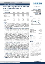2020年年报&21Q1季报点评:短期遭遇转型阵痛,长期看好业务边界扩张