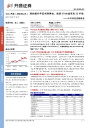 公司信息更新报告：涨价提升华星利润弹性，投资T9加速布局IT市场