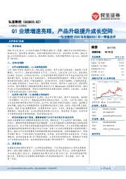 2020年报&2021一季报点评：Q1业绩增速亮眼，产品升级提升成长空间