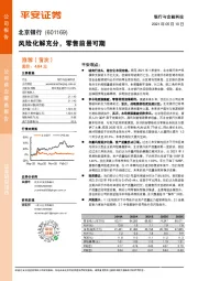 风险化解充分,零售前景可期