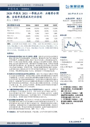 2020年报及2021一季报点评：业绩符合预期，全面布局党政及行业信创