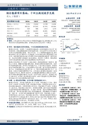 综合能源项目落地,十四五规划逐步兑现