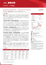 投资印尼镍钴项目点评：亿纬投资印尼镍钴项目，继续完善产业链布局