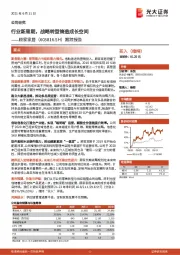 跟踪报告：行业新周期，战略转型铸造成长空间