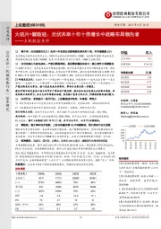 上机数控点评-大硅片+颗粒硅:光伏未来十年十倍增长中战略布局领先者