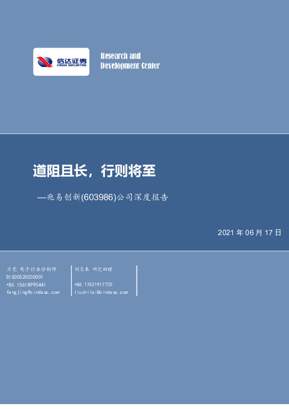 公司深度报告：道阻且长，行则将至