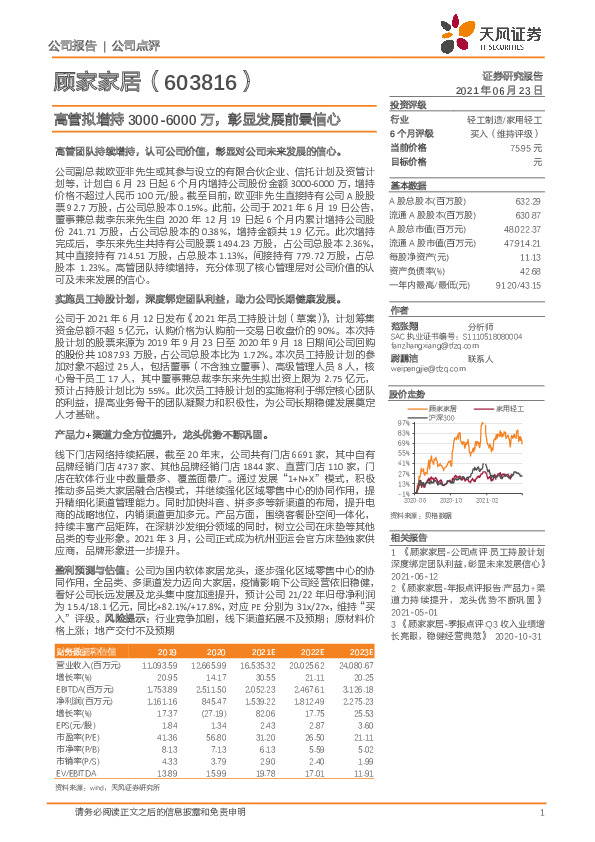 高管拟增持3000-6000万，彰显发展前景信心