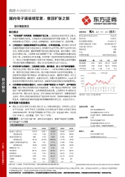 首次覆盖报告：国内电子玻璃领军者，重回扩张之路