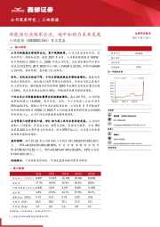 首次覆盖：新能源行业领军企业，碳中和助力未来发展