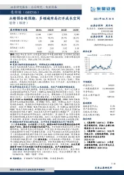 业绩预告超预期，多领域布局打开成长空间