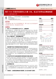 上港集团点评：预计21H1归母净利润同比大增123%，多点开花带动业绩超预期