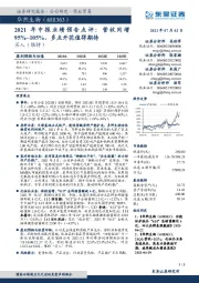 2021年中报业绩预告点评:营收同增95%~105%,多点开花值得期待