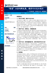 深度报告：“轻重”业务均衡发展，稳居行业龙头地位