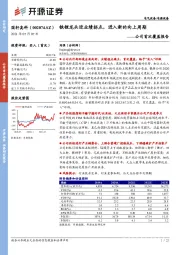 公司首次覆盖报告：铁锂龙头迎业绩拐点，进入新的向上周期