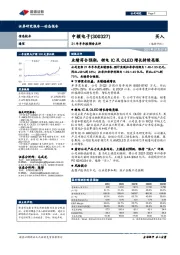 21年半年报预告点评:业绩符合预期,锂电IC及OLED增长持续亮眼