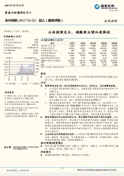 云母提锂龙头，碳酸锂业绩加速释放