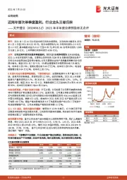 2021年半年度业绩预告修正点评：近两年首次单季度盈利，行业龙头王者归来