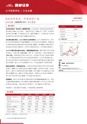 首次覆盖:光伏组件龙头,市场空间广阔