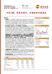 对标3M，深筑护城河，业绩迎来加速拐点