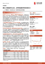 投资价值分析报告:磷化工领域差异化龙头,进军新能源材料焕发新活力