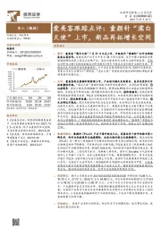 爱美客跟踪点评：童颜针“濡白天使”上市，新品再拓增长空间