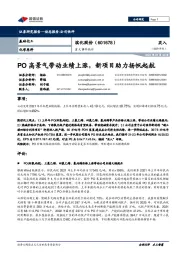 重大事件快评:PO高景气带动业绩上涨,新项目助力扬帆起航