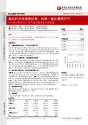 杉杉股份2021半年度业绩预告点评报告:偏光片并表增厚业绩,负极一体化量利齐升