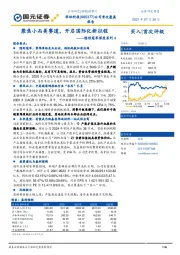 隐形冠军深度系列4：聚焦小而美赛道，开启国际化新征程